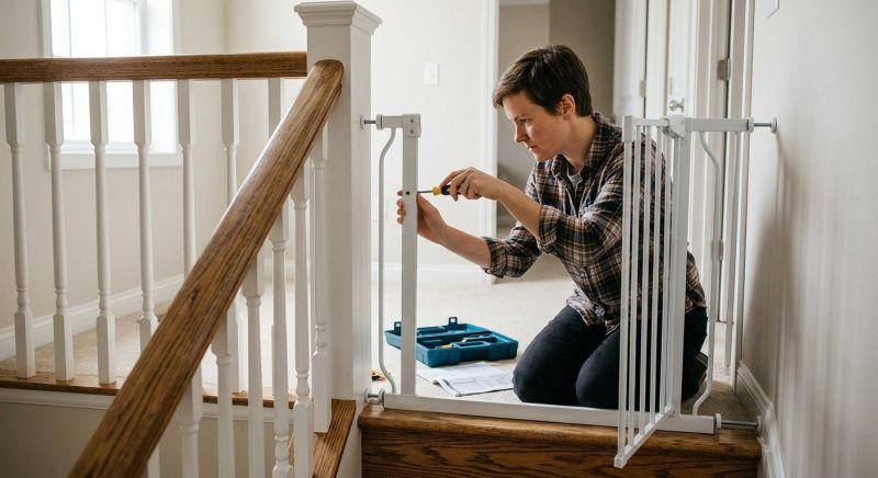 Infant Gate Installation in Denver County, CO