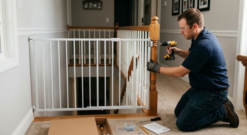 Infant Gate Installation in Boulder, CO