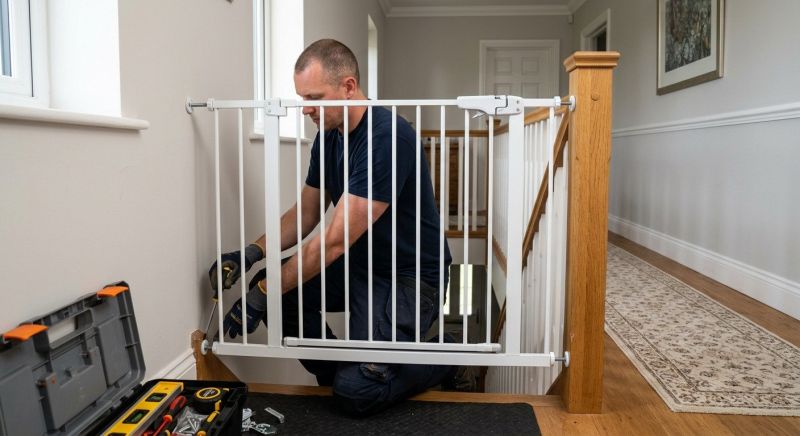 Toddler Gate Installation in Arvada, CO